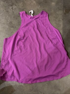 lululemon athletica Magenta Scoop Neck Tank
